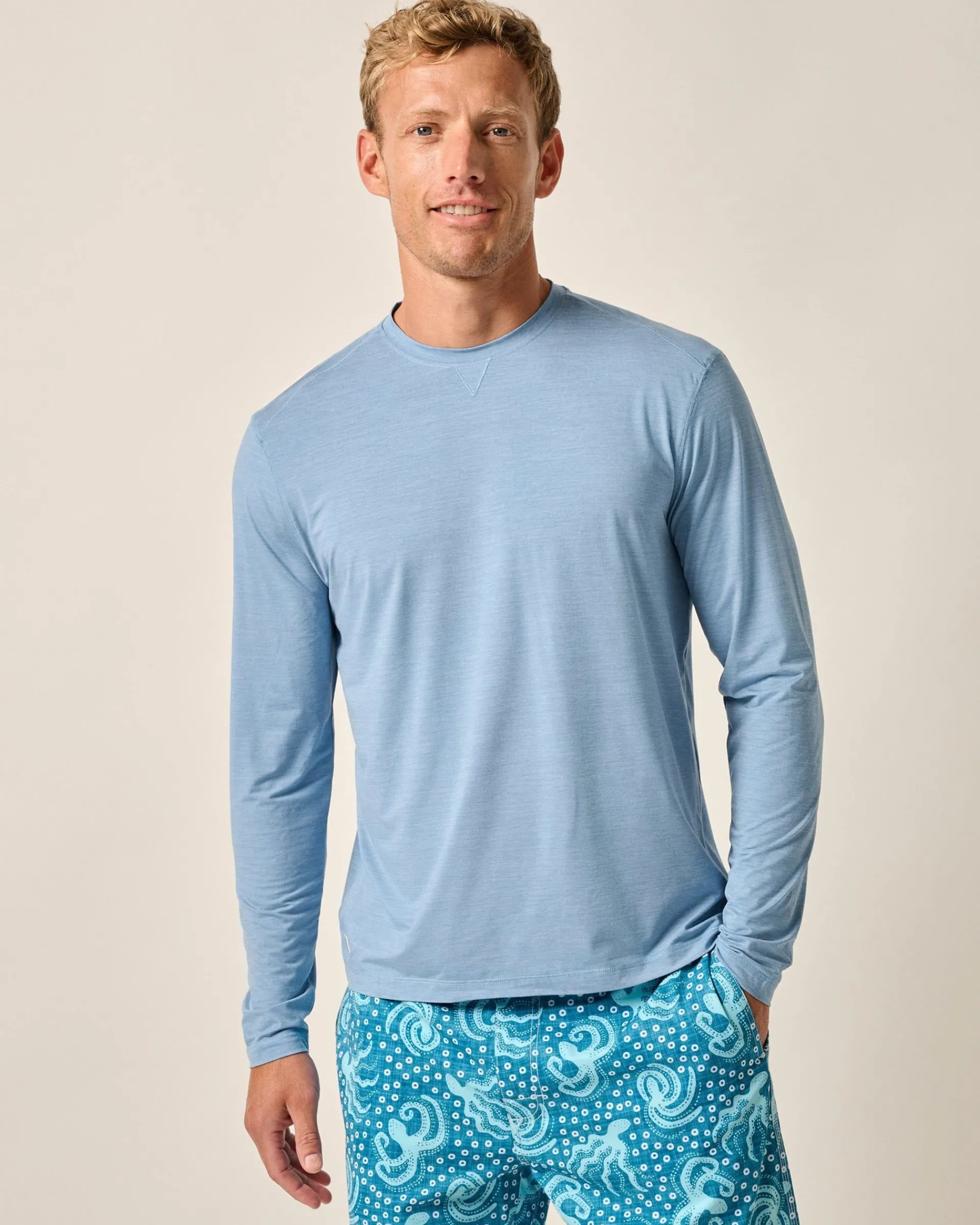Sale Basin Performance UPF Long Sleeve Sun Shirt T-Shirts|Swim