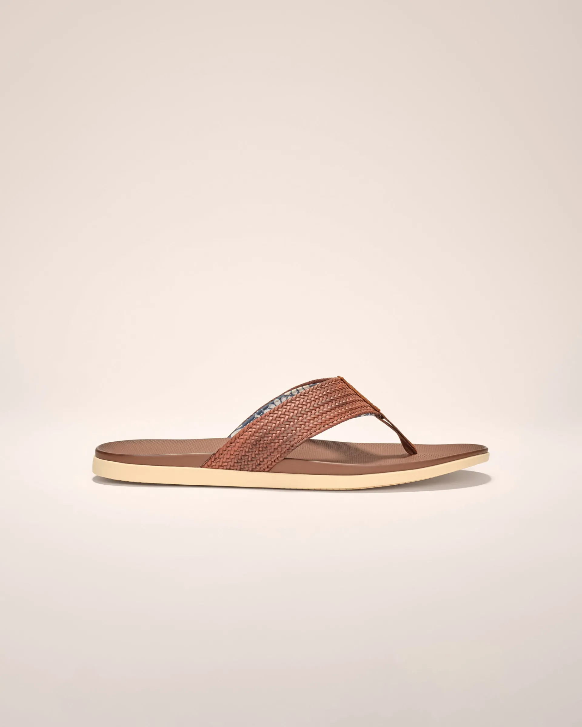 Discount Boardwalk Woven Faux Leather Sandal Shoes