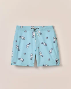 Online Boys (8-16) - Half Elastic Jr. Surf Shorts BOY Swim