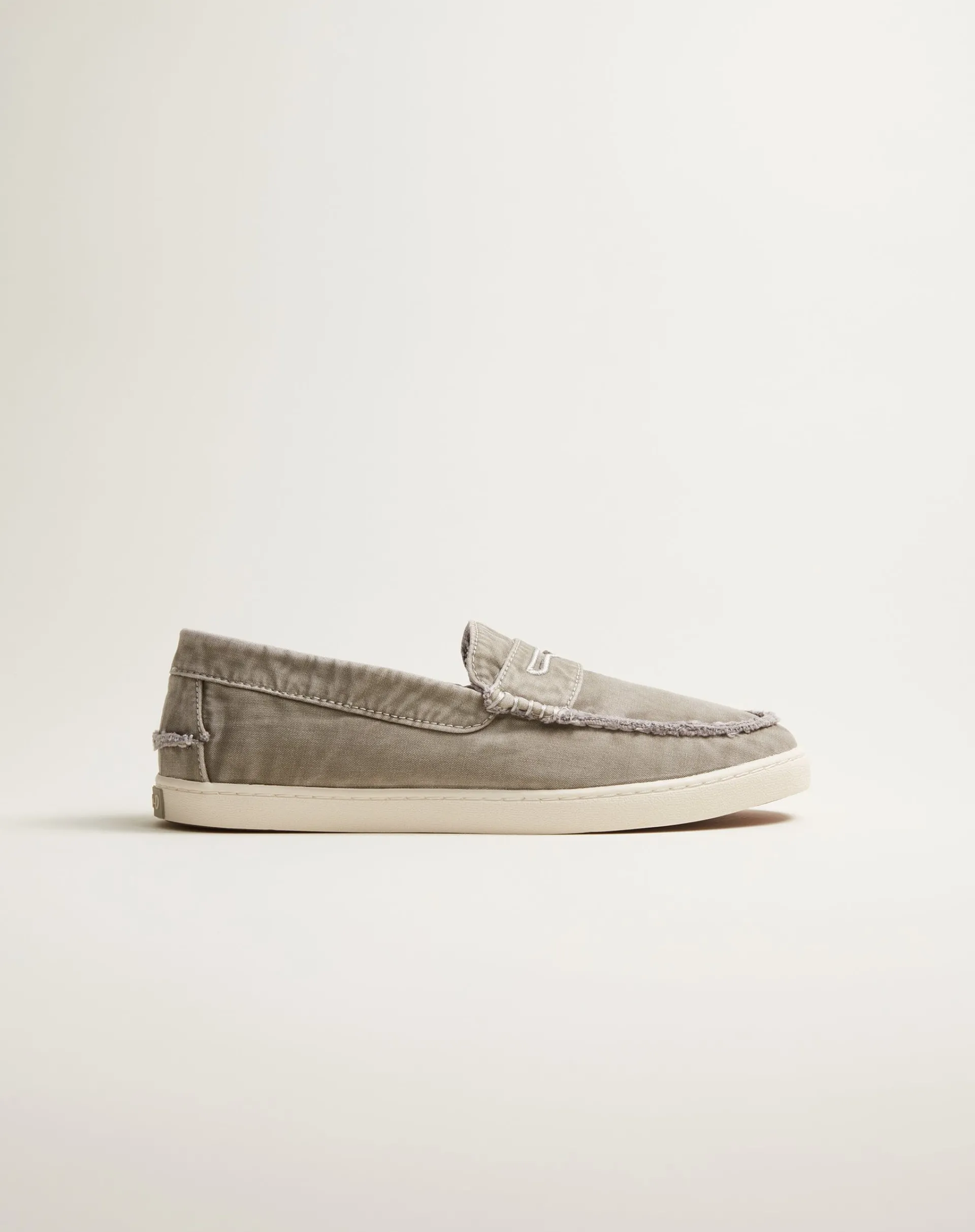 Clearance Canvas Penny Loafer Shoes