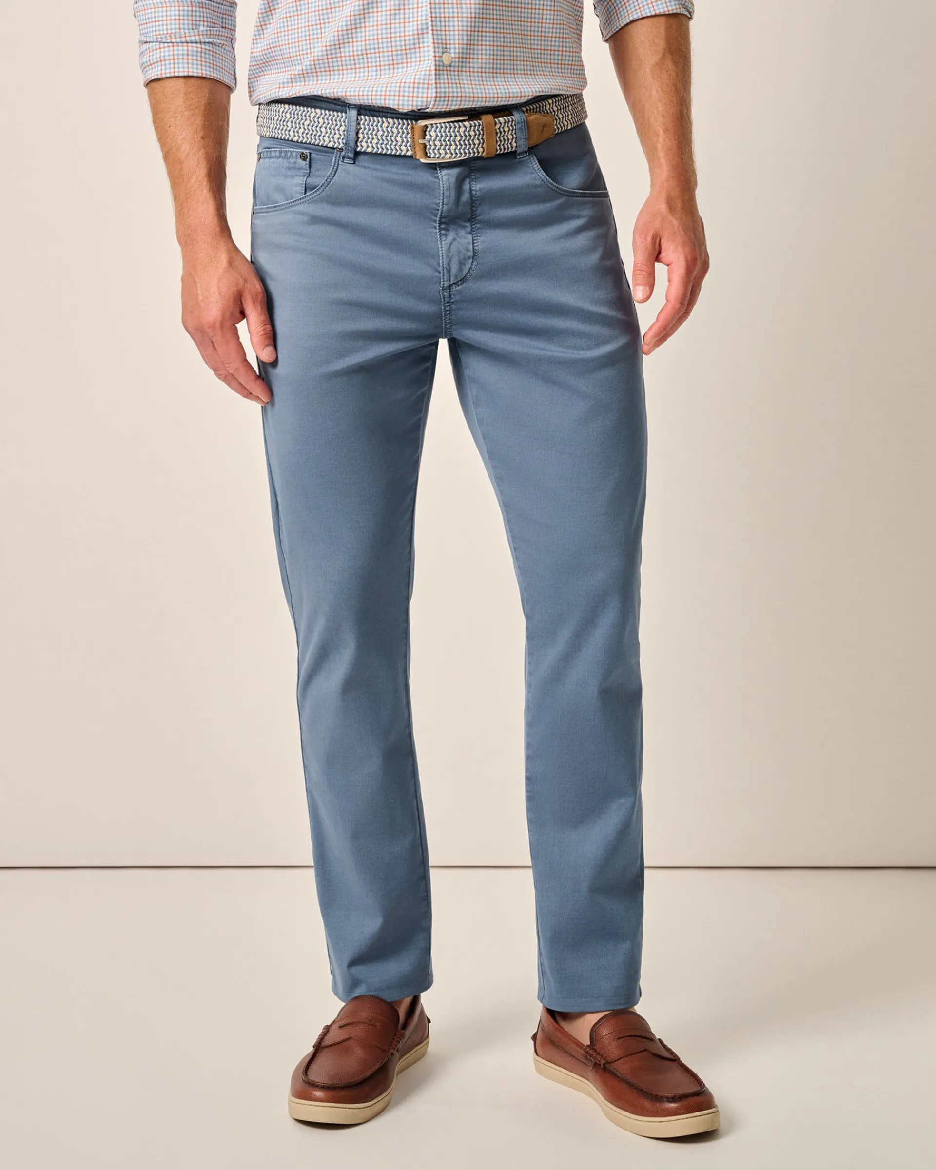 Outlet Carmel Sateen 5-Pocket Pants Pants