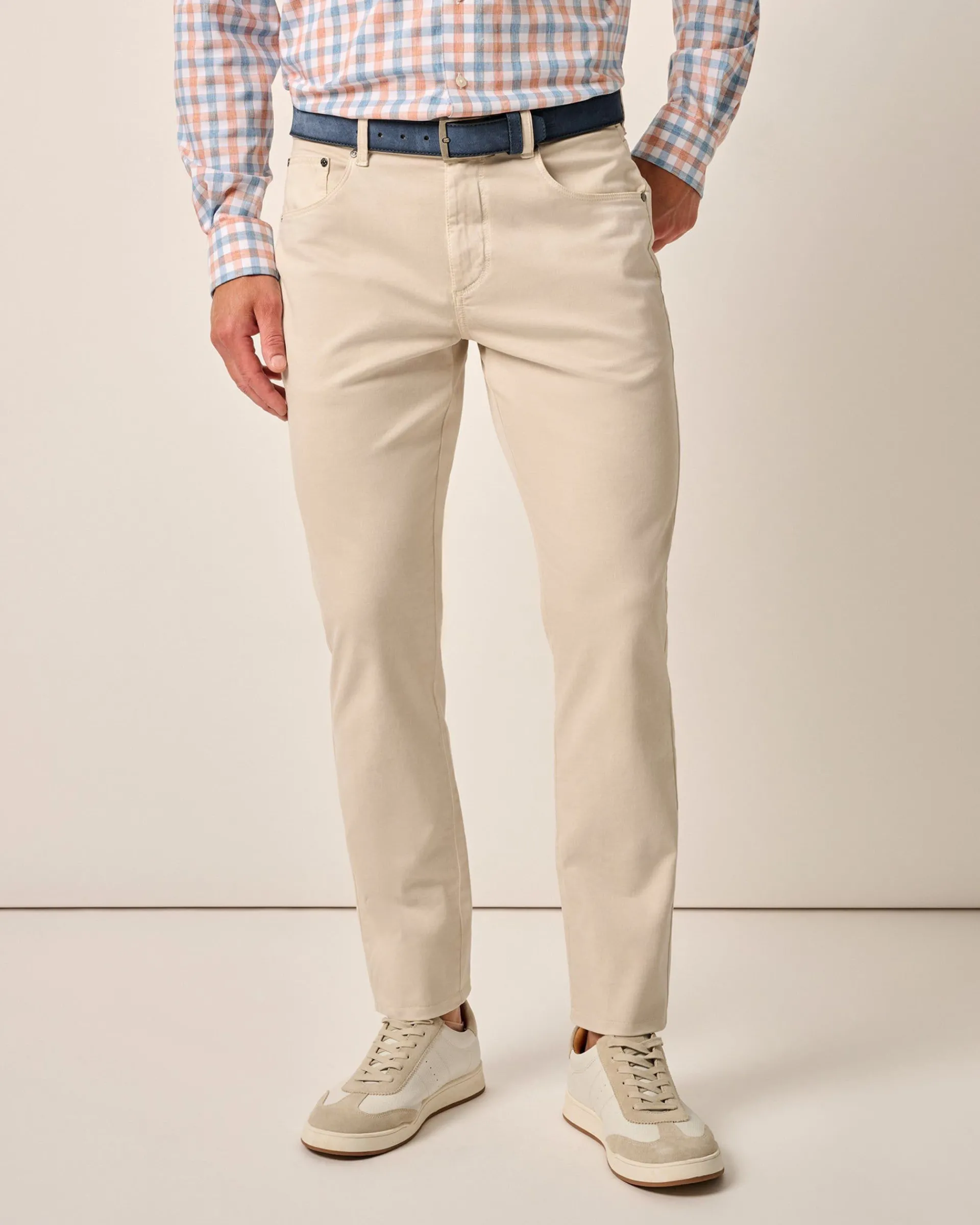 Outlet Carmel Sateen 5-Pocket Pants Pants