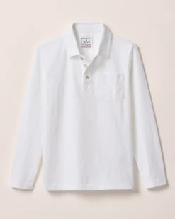Online Coastal Wash Jr. Long Sleeve BOY Polos|Polos