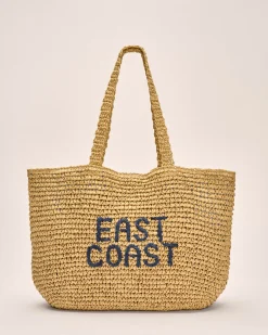 Outlet Coastal Woven Tote Bag Women Bags