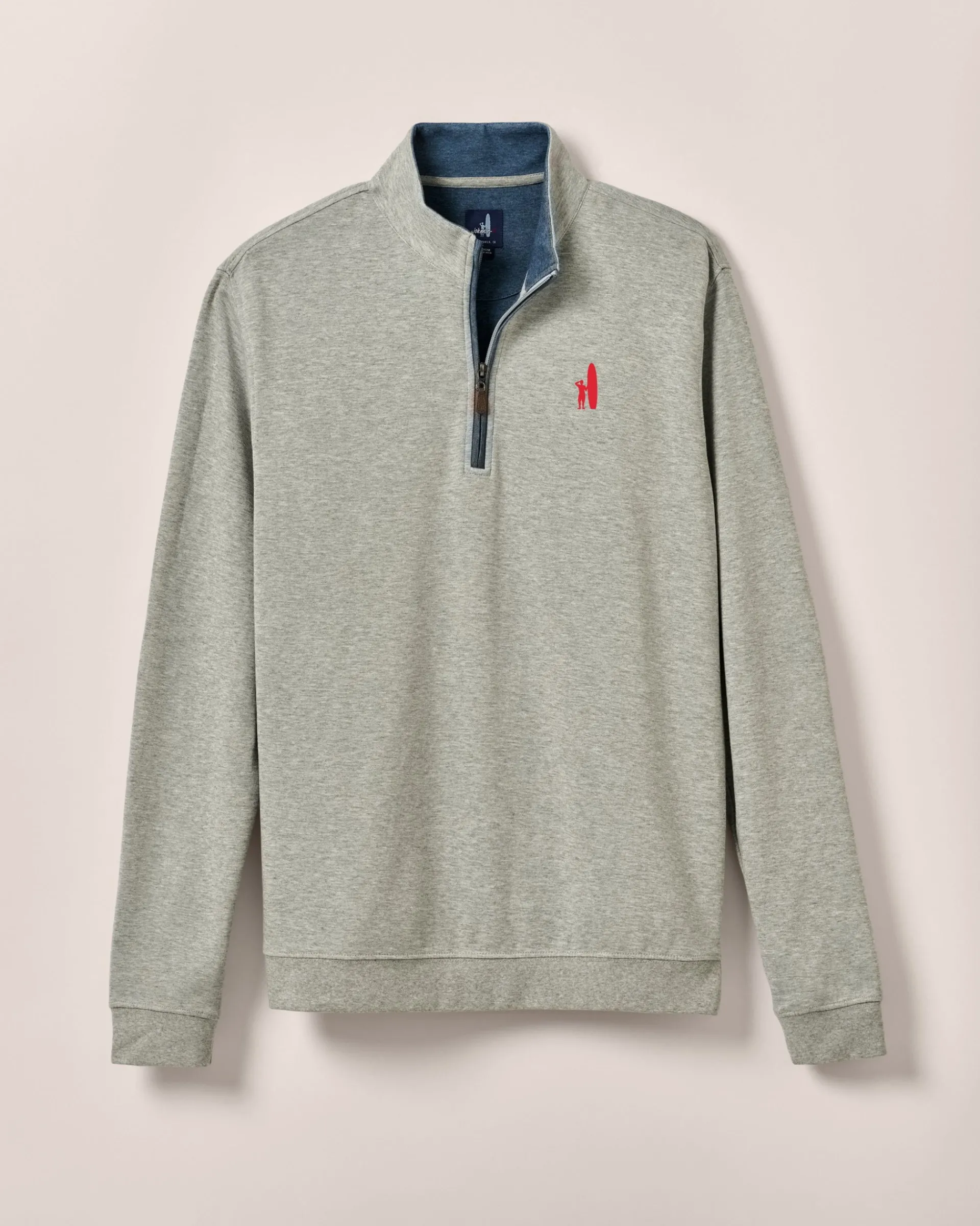 New Custom Surfer Logo Sully 1/4 Zip Pullover Quarter-Zips