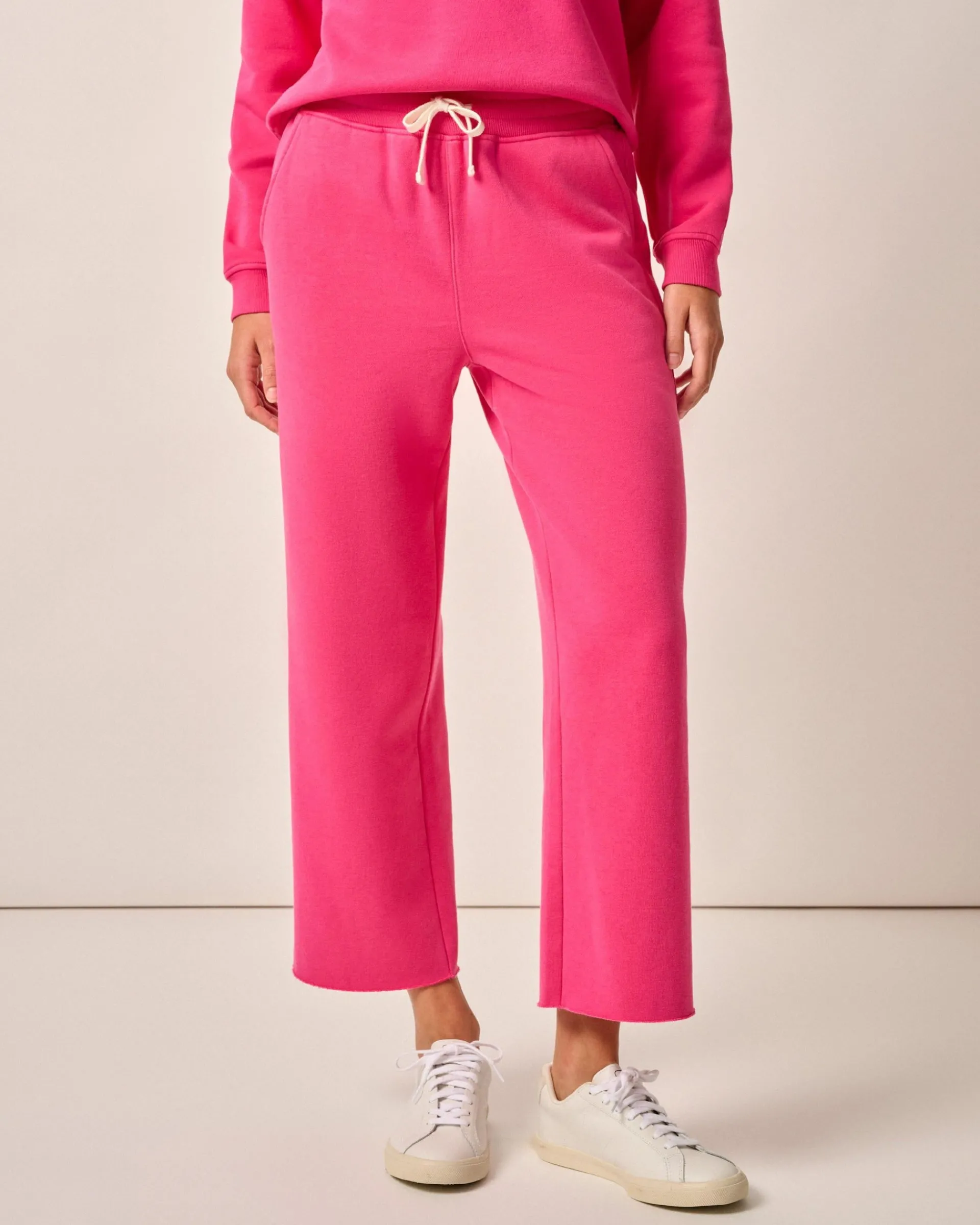 Everyday Cotton Straight Sweatpant Women Pants