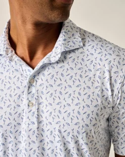 Sale Featherweight Performance Polo - Tini Print Polos|Polos