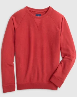 Best Freeman Jr. Crewneck Fleece Sweatshirt BOY Pullovers & Outerwear|Quarter Zips
