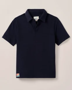 Clearance French Terry Johnny Collar Jr. Polo - Frankie BOY Polos