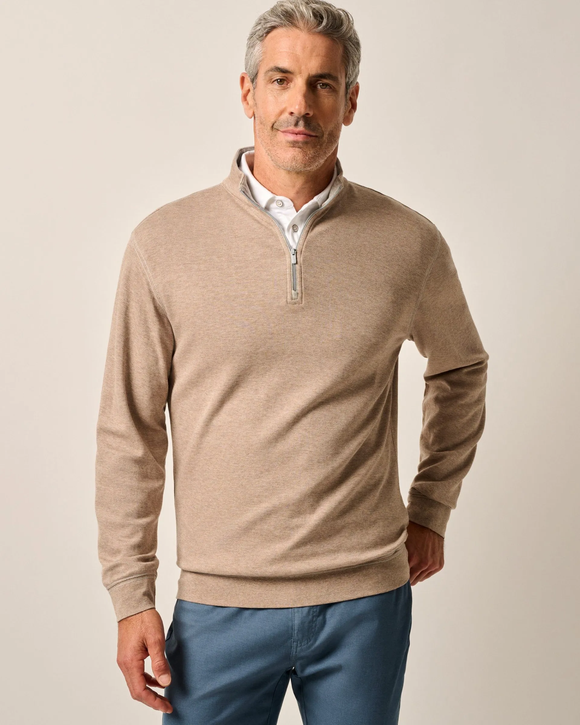 Sale Hanks "Lightweight Sully" 1/4 Zip Pullover Quarter-Zips