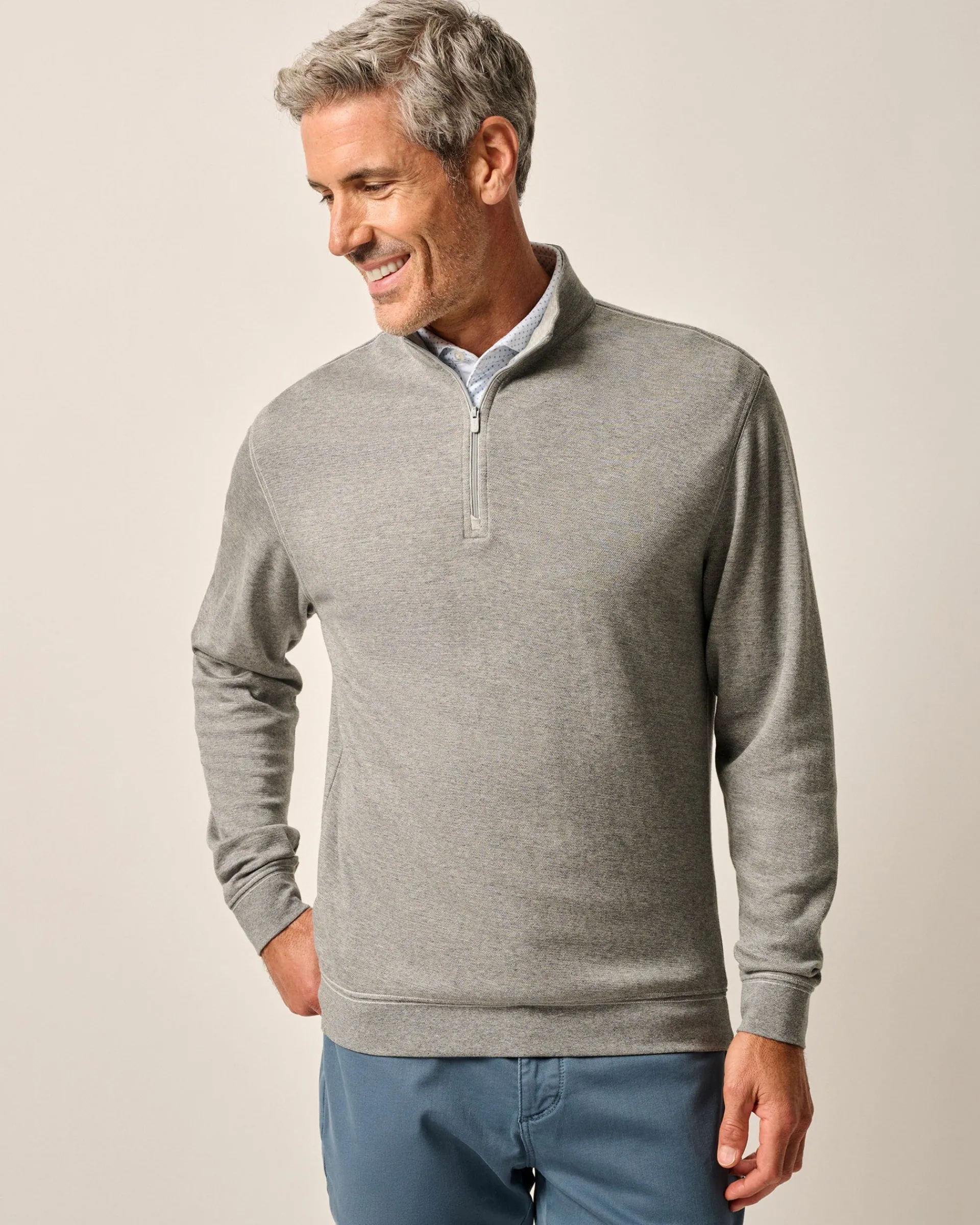 Sale Hanks "Lightweight Sully" 1/4 Zip Pullover Quarter-Zips