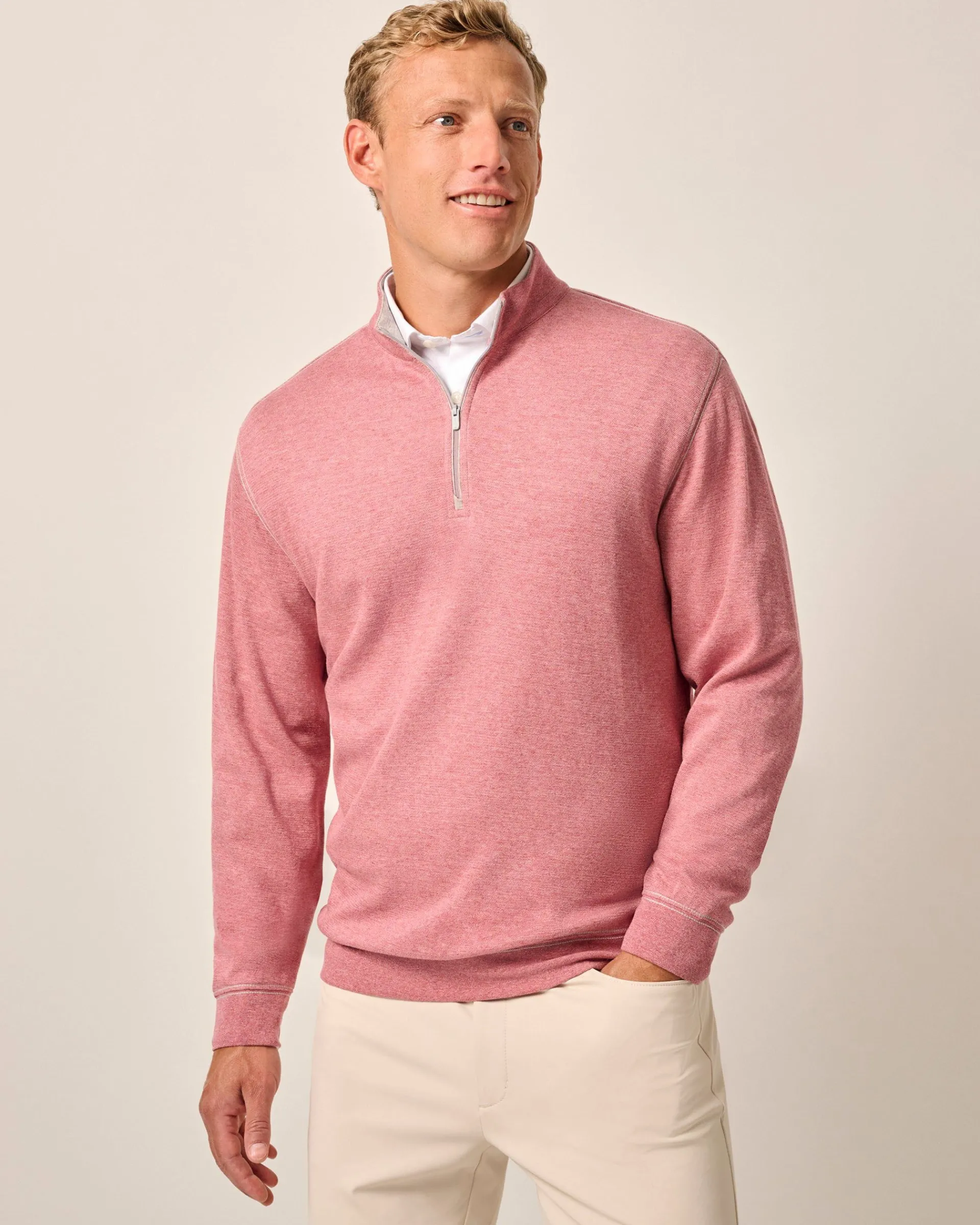 Sale Hanks "Lightweight Sully" 1/4 Zip Pullover Quarter-Zips