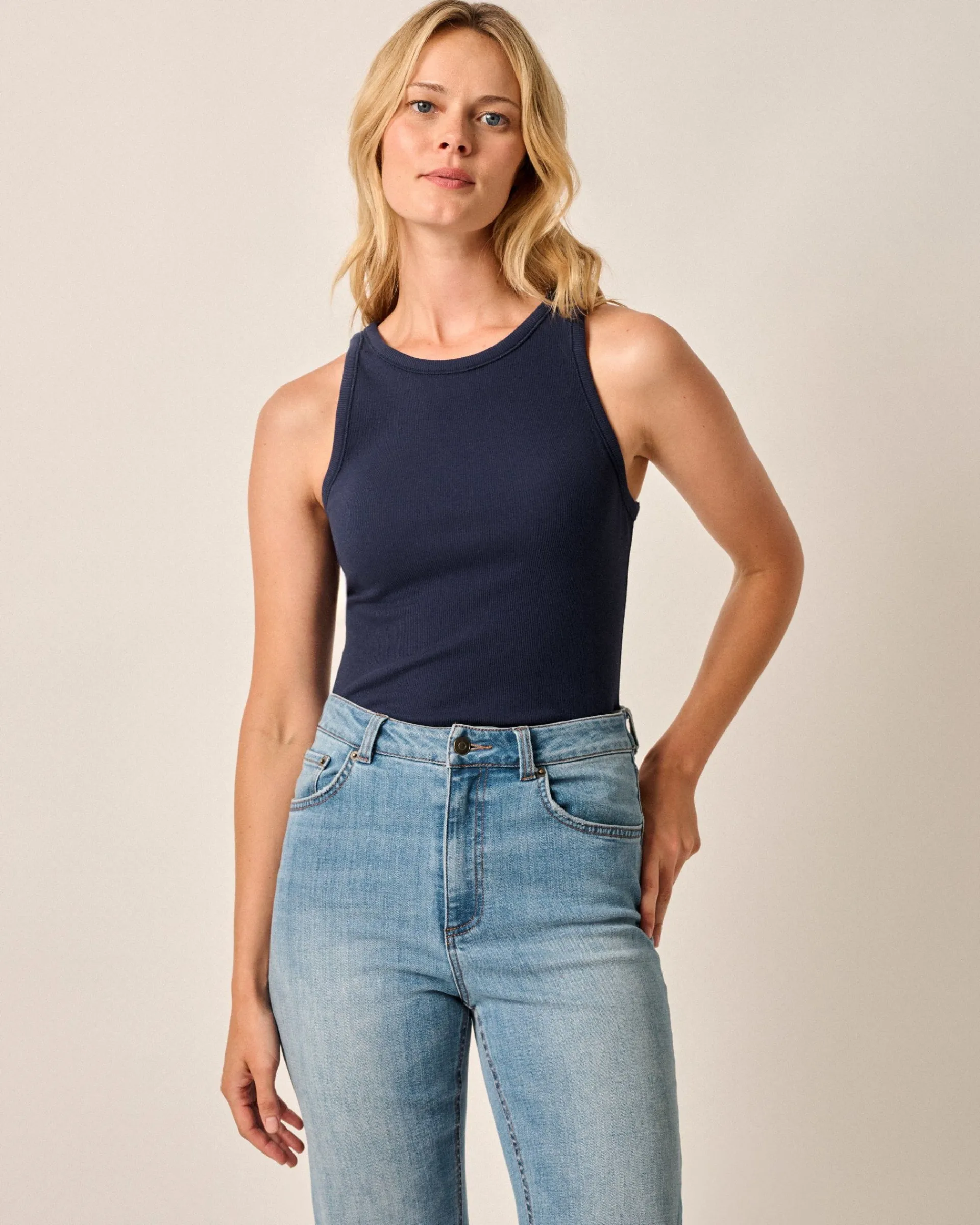 Discount Heritage Cotton Blend Tank Top Women Tees & Tanks