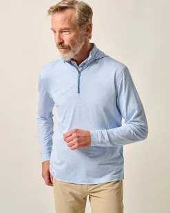 Discount Hybrid Performance 1/4 Zip Hoodie Quarter-Zips|Sweatshirts & Hoodies
