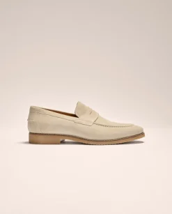 New J-Flex Suede Penny Loafer Shoes