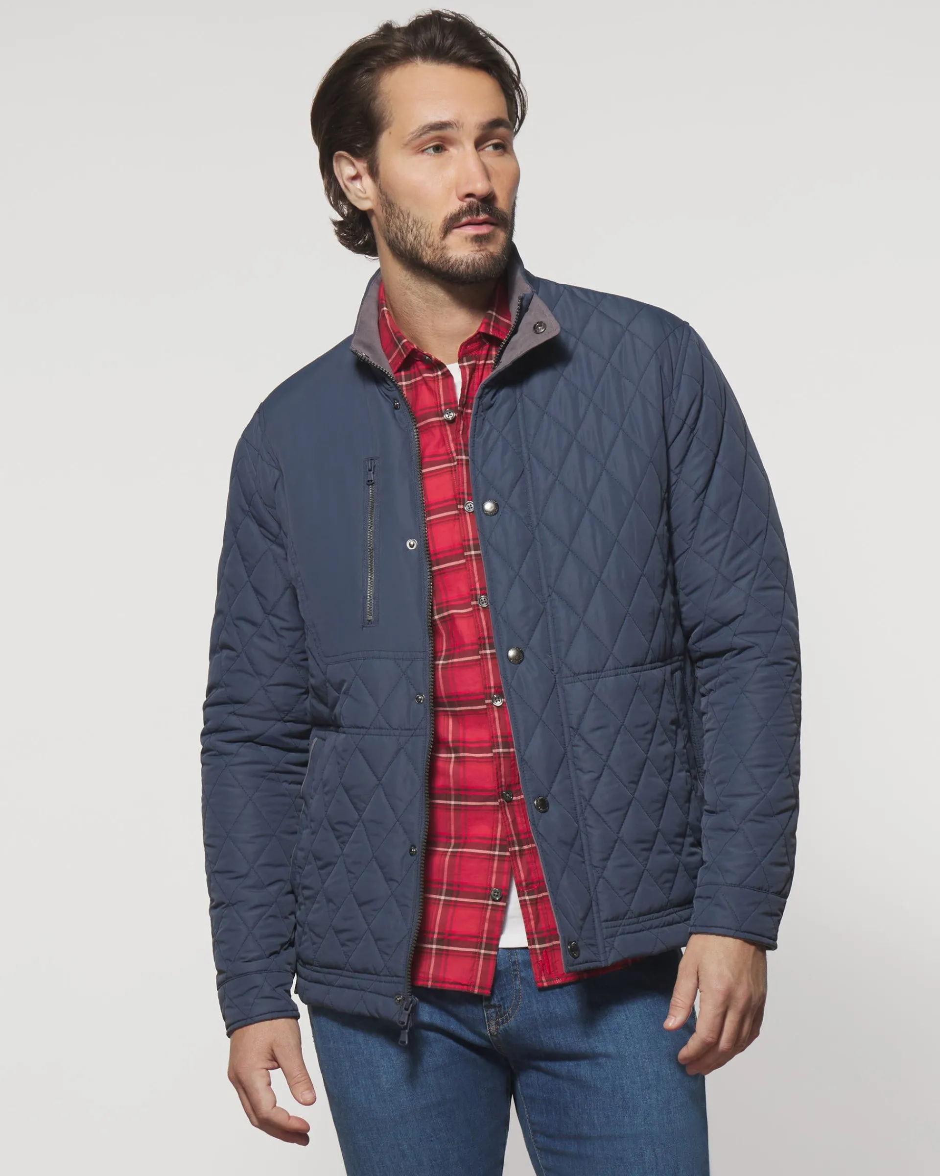 Discount Juno Quilted Snap Jacket Jackets