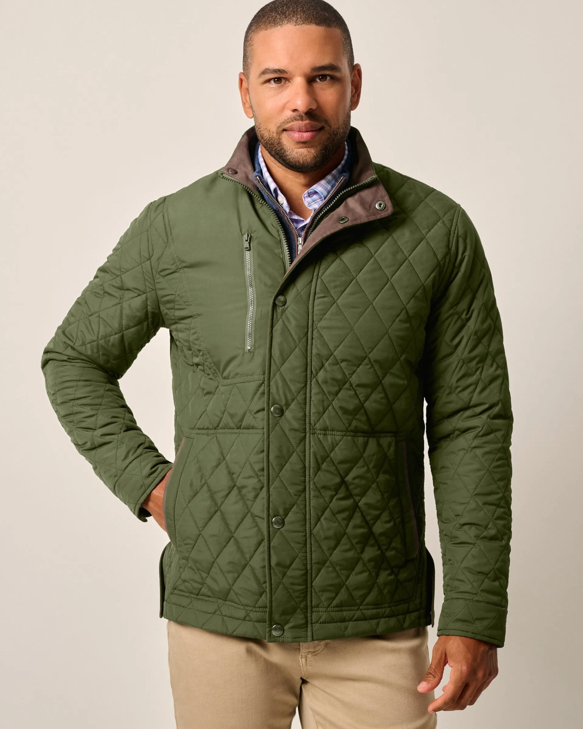 Discount Juno Quilted Snap Jacket Jackets