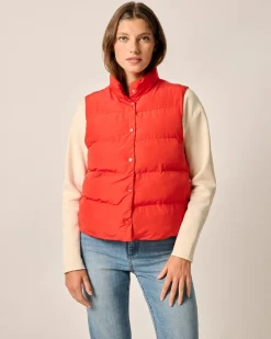 Discount Lina Quilted Vest Women Outerwear