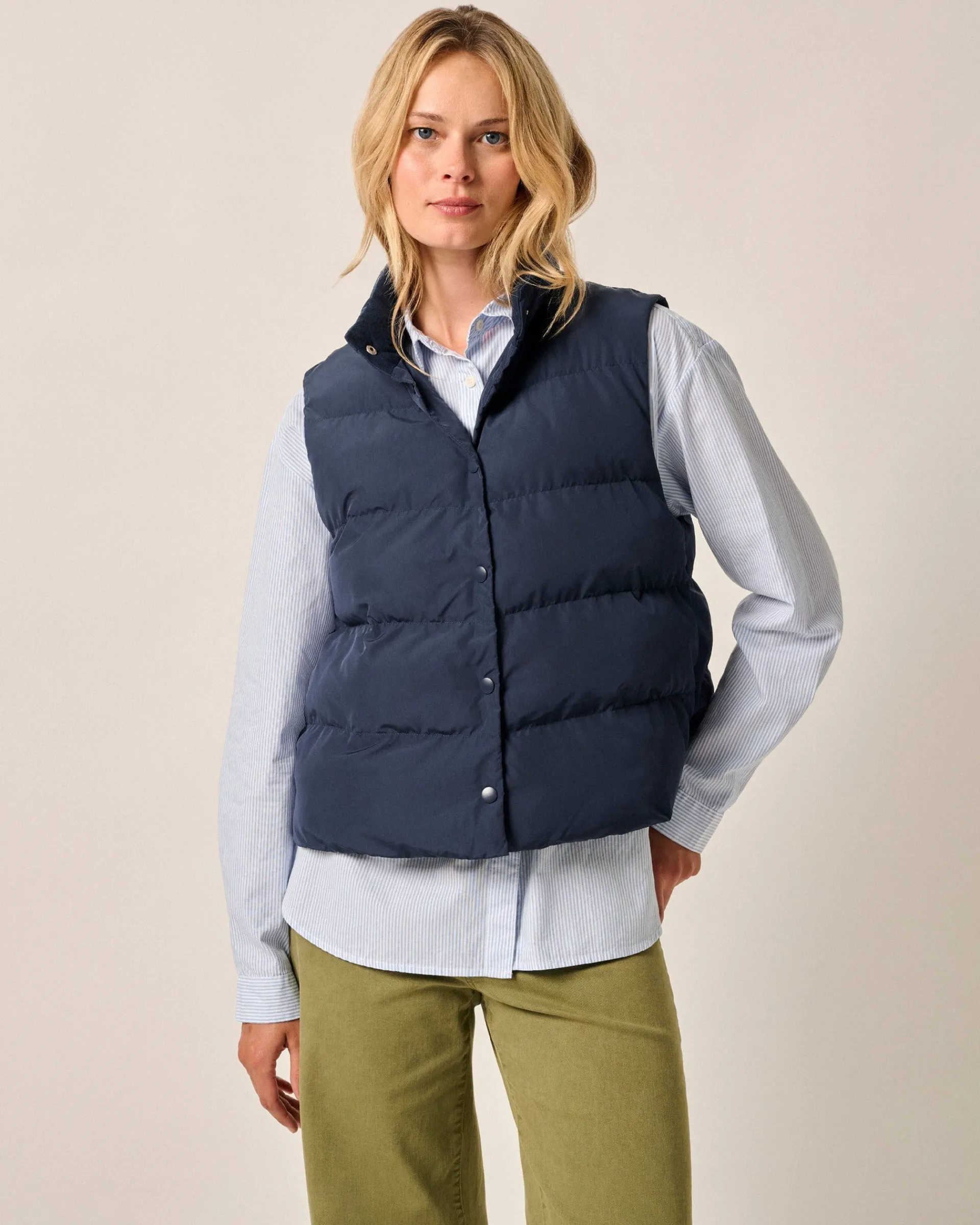 Discount Lina Quilted Vest Women Outerwear