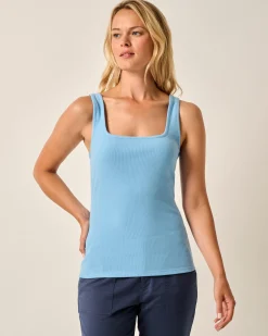 Outlet Monica Cotton Blend Tank Top Women Tees & Tanks