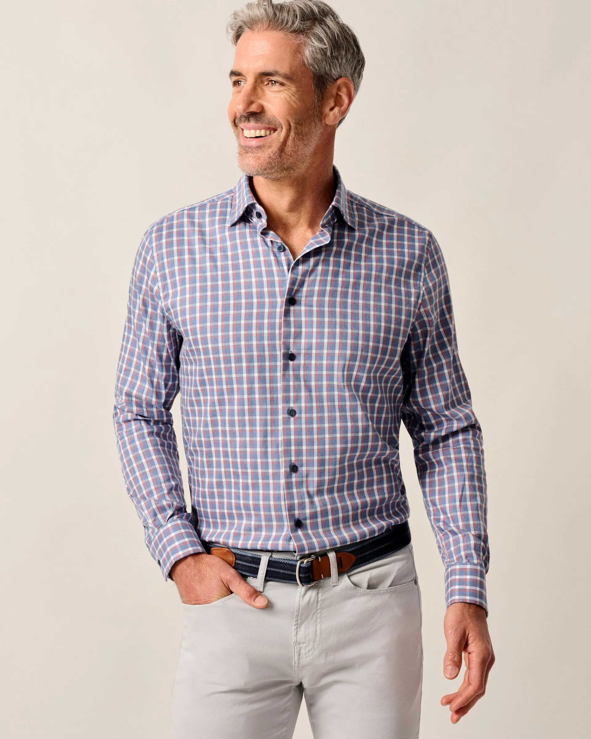 New Natural Performance Button Down Shirt - Robertson Button Down Shirts