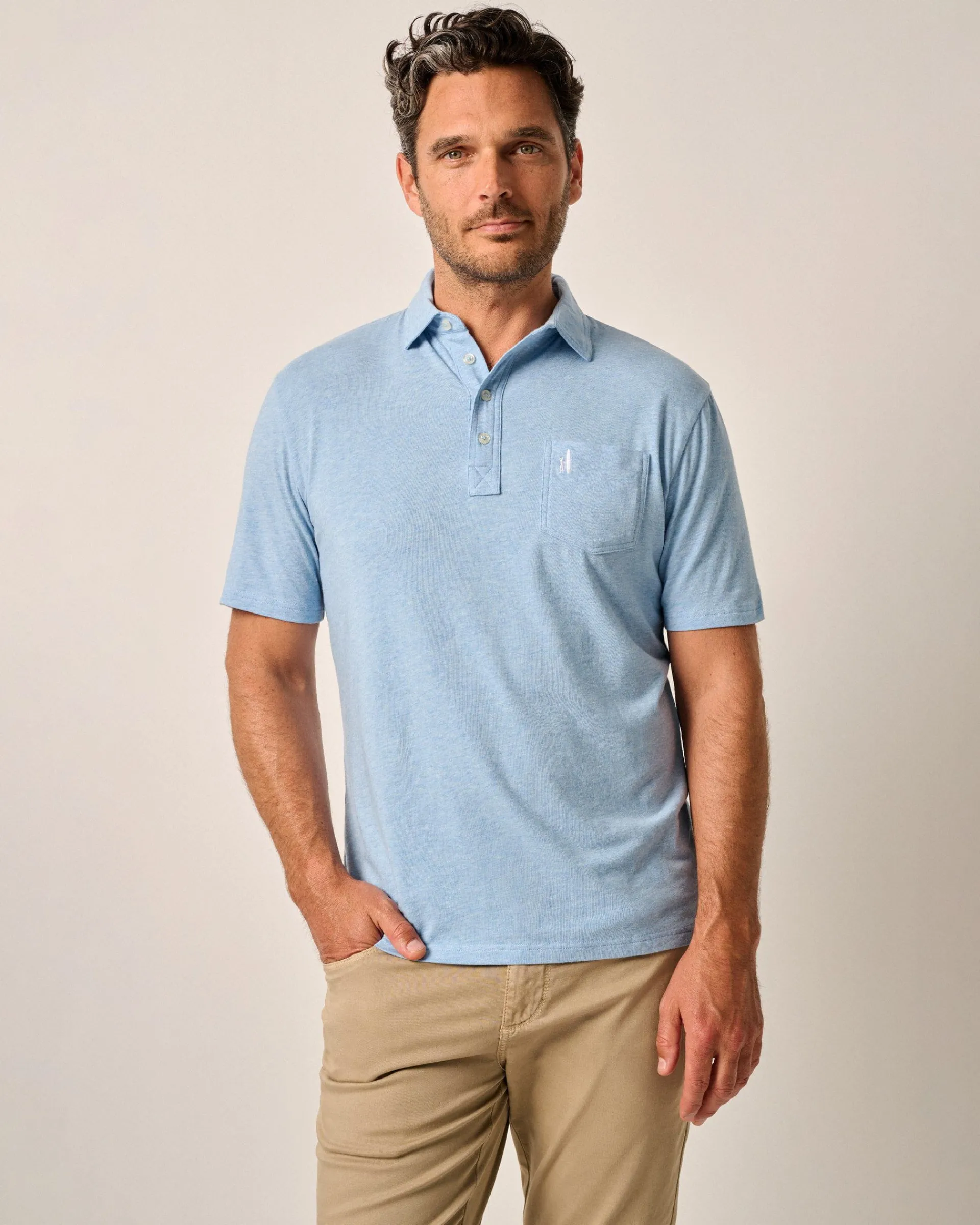 New Original 4-Button Polo - Heathered 2.0 Polos