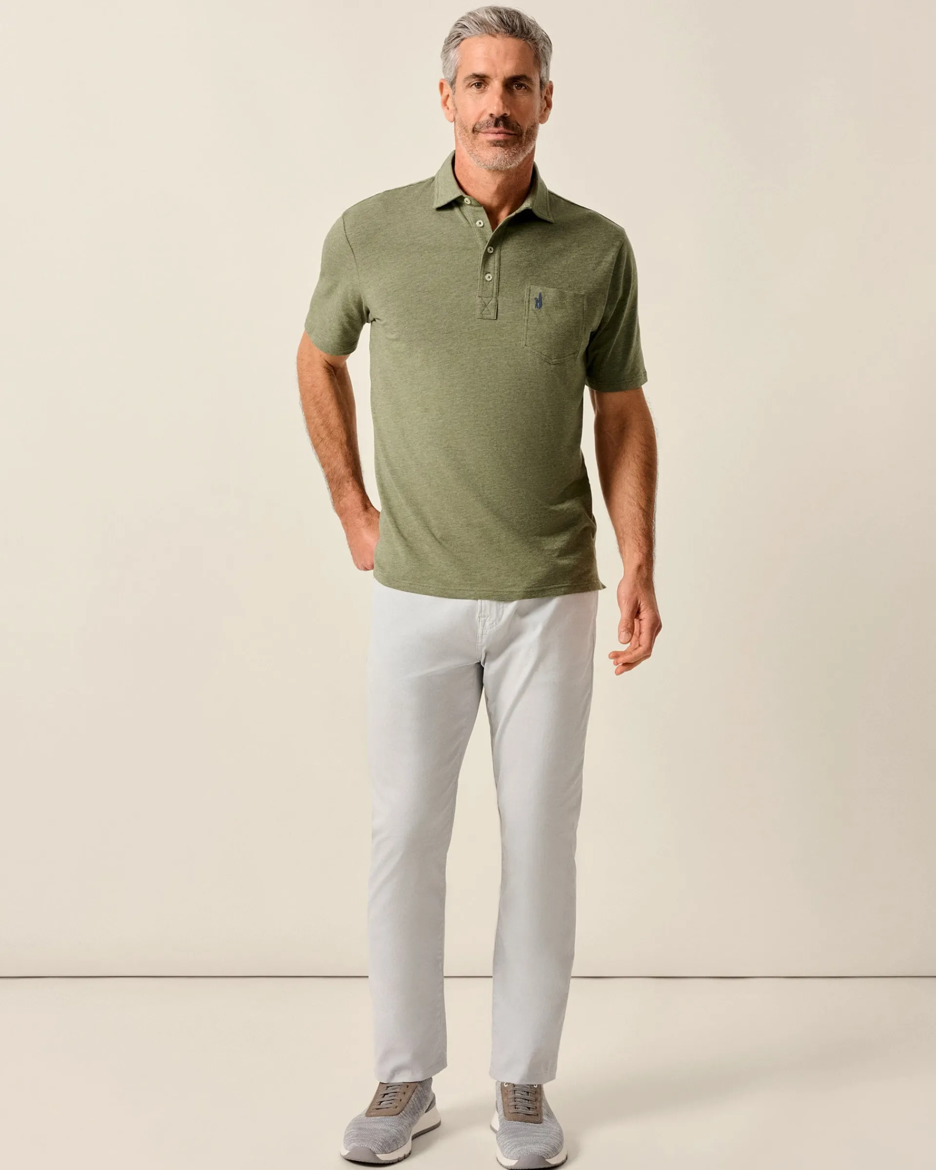 New Original 4-Button Polo - Heathered 2.0 Polos