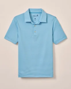 Hot Performance Jersey Jr. Polo - Lyndonn Stripe BOY Polos|Polos
