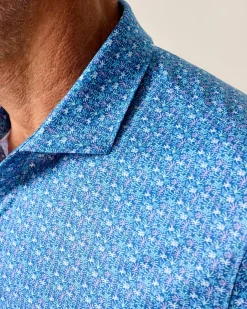 New Performance Jersey Polo - Floral Reef Polos|Polos