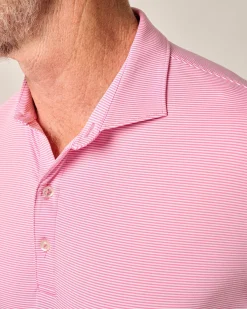 Performance Jersey Polo - Lyndonn Stripe Polos|Polos