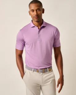 Performance Jersey Polo - Lyndonn Stripe Polos|Polos