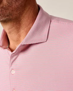 Performance Jersey Polo - Lyndonn Stripe Polos|Polos