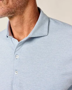 Performance Jersey Polo - Lyndonn Stripe Polos|Polos