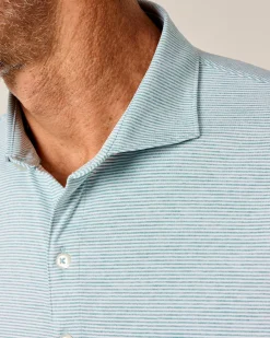Performance Jersey Polo - Lyndonn Stripe Polos|Polos