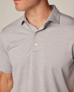 Performance Jersey Polo - Lyndonn Stripe Polos|Polos