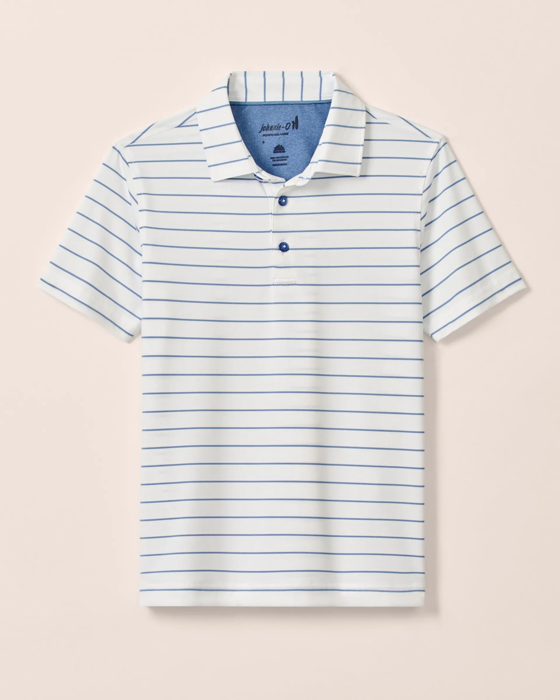 Performance Mesh Jr. Polo - Kerwin Stripe BOY Polos|Polos