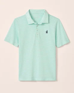 Discount Performance Mesh Jr. Polo - Dru Stripe BOY Polos|Polos