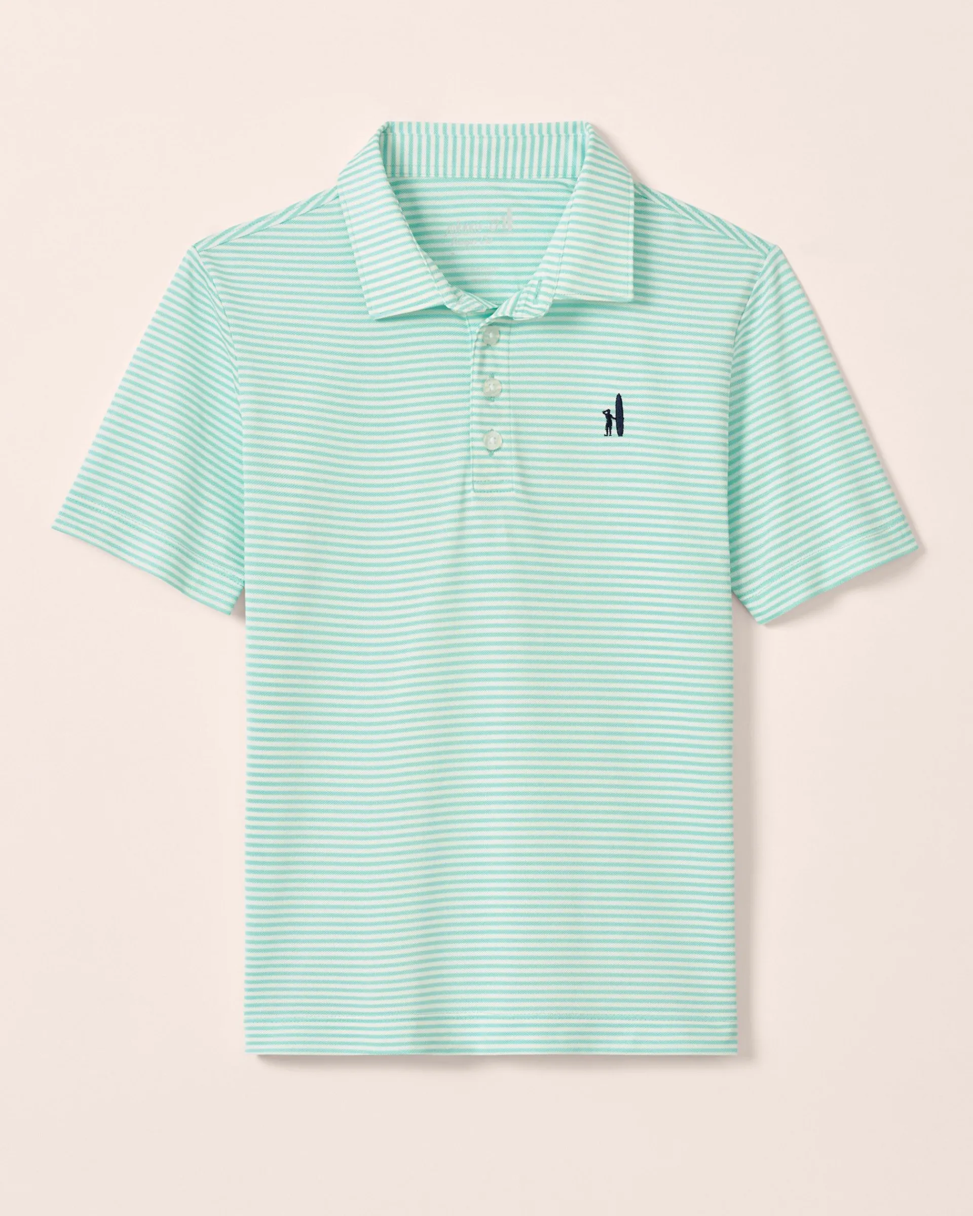 Discount Performance Mesh Jr. Polo - Dru Stripe BOY Polos|Polos