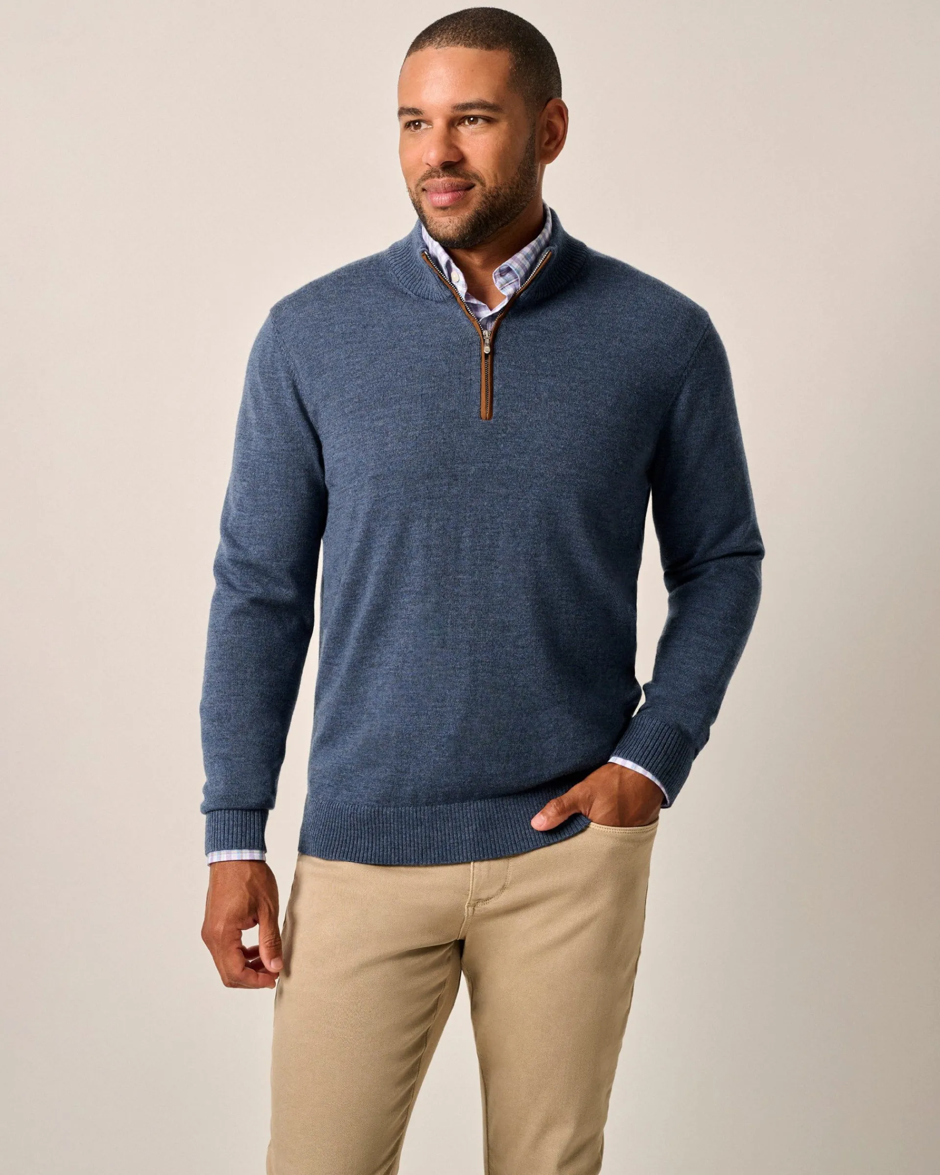 Online Raynor Merino 1/4 Zip Sweater Quarter-Zips|Sweaters