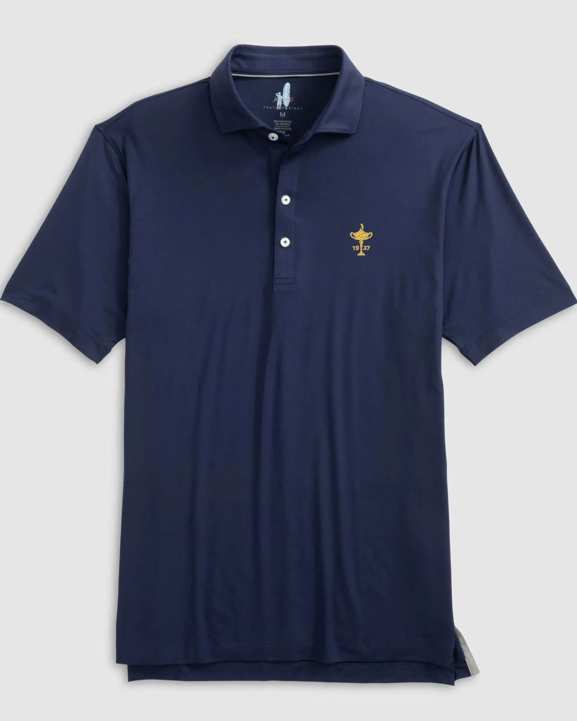Discount Ryder Cup Huronn Featherweight Performance Polo - Trophy Logo Ryder Cup|Ryder Cup