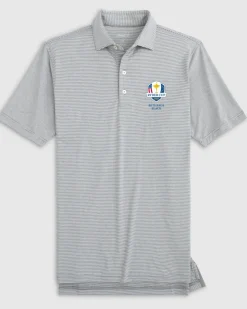 Outlet Ryder Cup Lyndonn Striped Performance Jersey Polo Ryder Cup|Ryder Cup