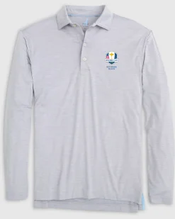 Sale Ryder Cup Swing Long Sleeve Featherweight Performance Polo Ryder Cup|Ryder Cup