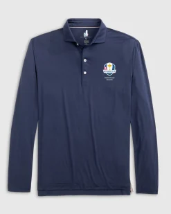 Sale Ryder Cup Swing Long Sleeve Featherweight Performance Polo Ryder Cup|Ryder Cup