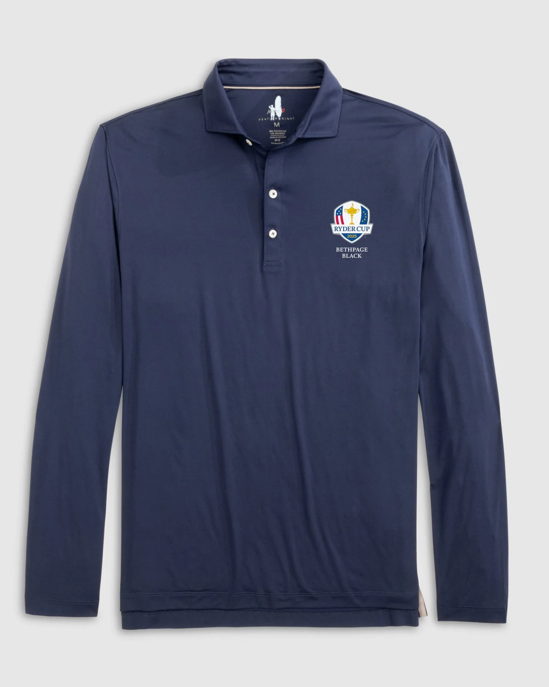 Sale Ryder Cup Swing Long Sleeve Featherweight Performance Polo Ryder Cup|Ryder Cup