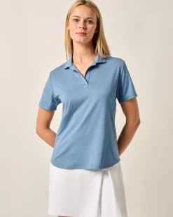 New Sadie Performance Jersey Polo Women Polos|Polos & T-Shirts