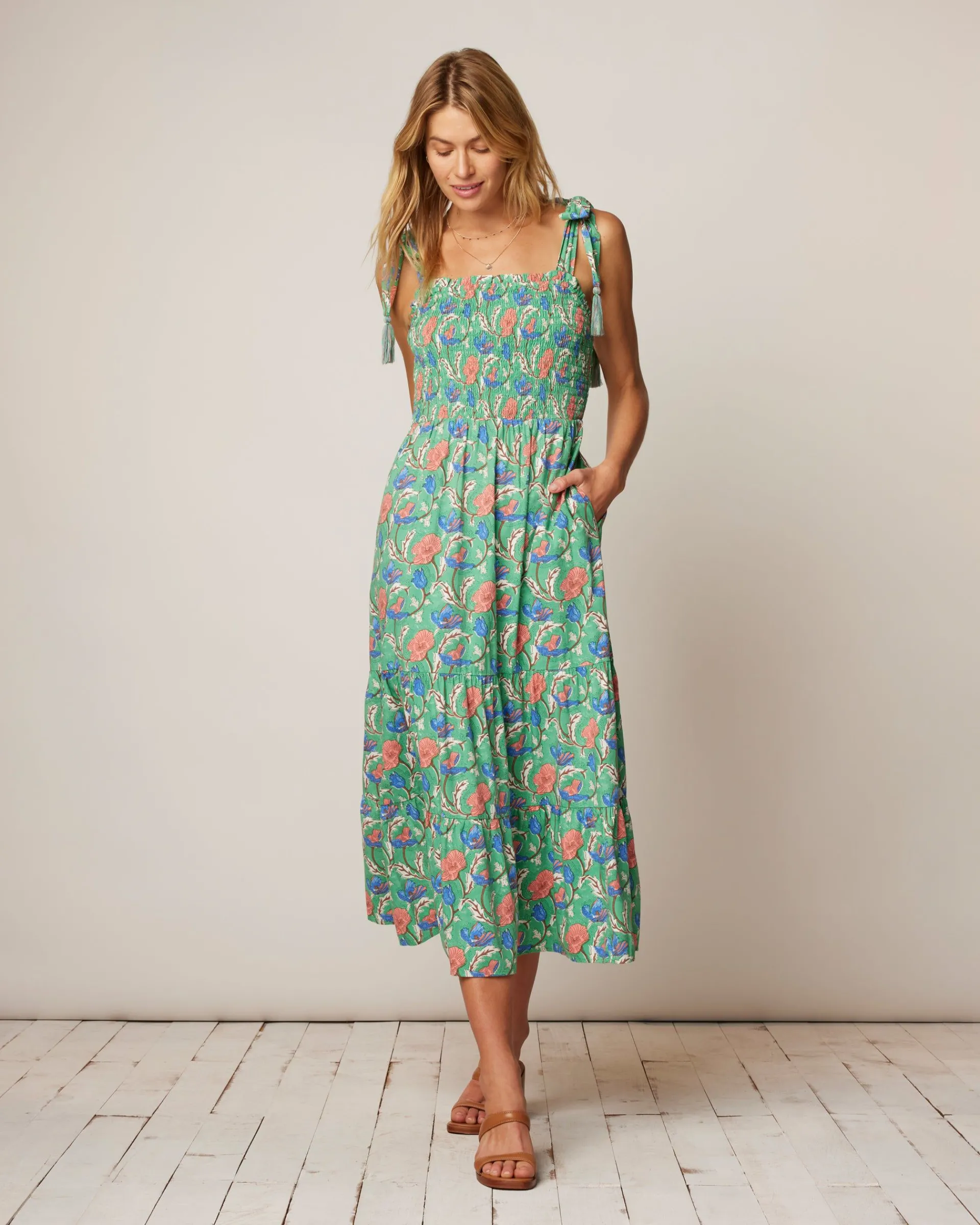 Online Sasha Cotton Blend Dress Women Dresses