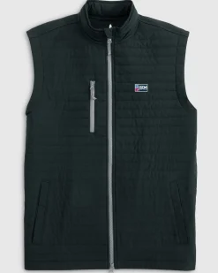 SDA Crosswind Quilted Performance Vest Squash Doubles Association