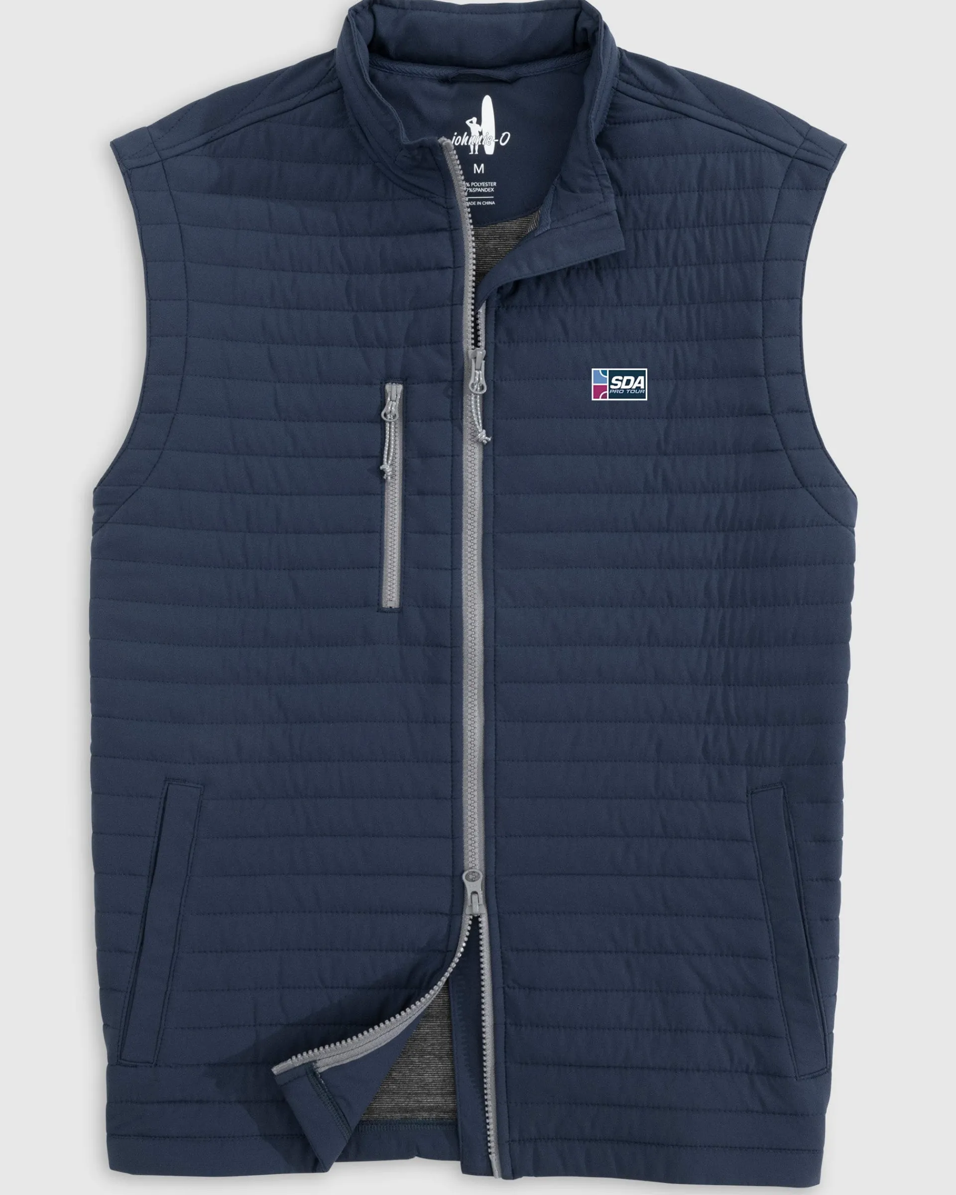 SDA Crosswind Quilted Performance Vest Squash Doubles Association