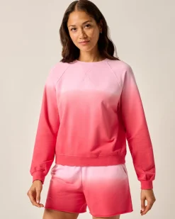 Hot Sophia Lightweight Terry Crewneck Sweatshirt Women Sweatshirts & Quarter-Zips