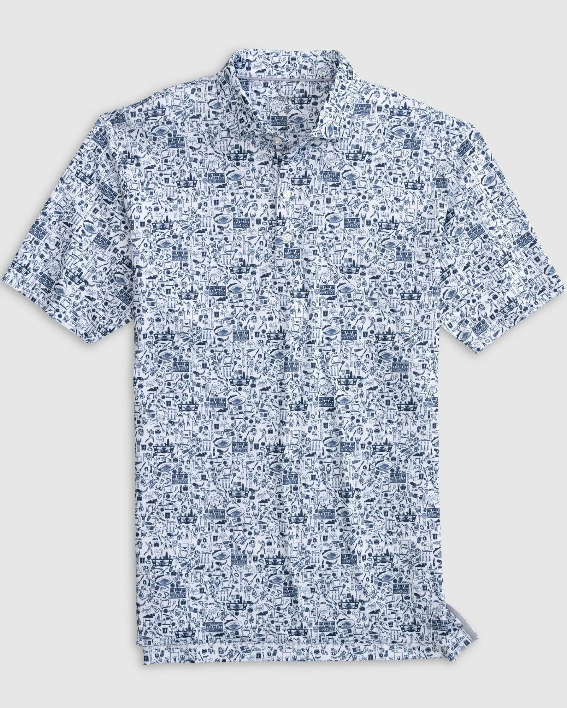 New Tailgater 2.0 Printed Jersey Performance Polo Polos